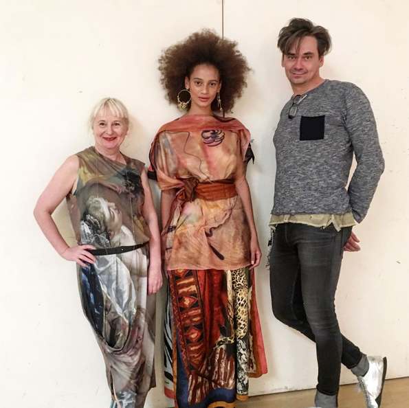 Siobahn and team after an awesome day shooting at #jetstudios