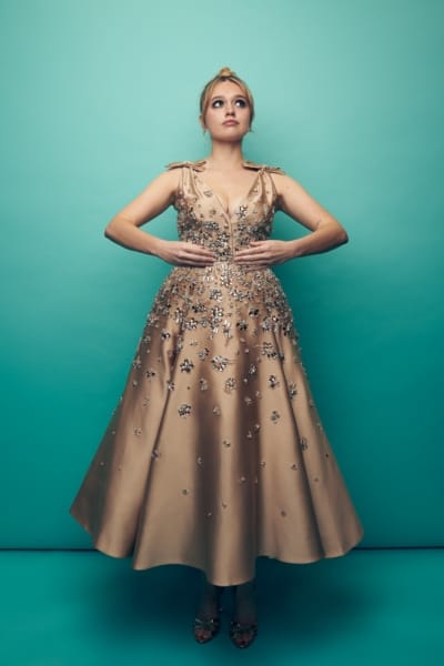 Aimee Lou Wood x Harpers Bazaar © Bertie Watson