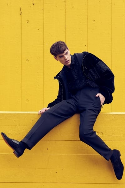 Max Harwood x Square Mile Magazine © Bertie Watson