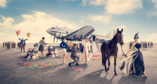 AAMI Aeroplane Scene © Bronwyn Kidd