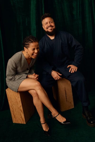 Storm & Gugu Mbatha Raw © Bertie Watson
